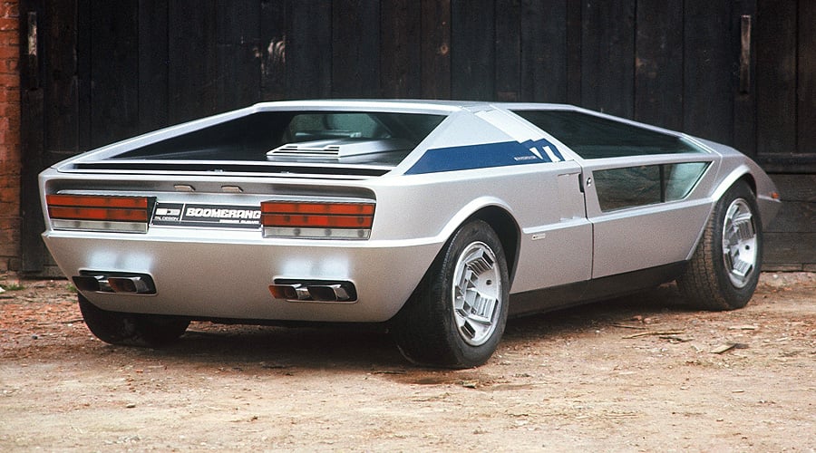 Classic Concepts: 1972 Maserati Boomerang by Italdesign