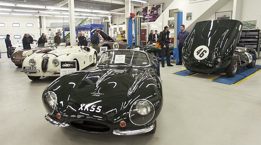 Appetitanregend: Jaguar-Frühstücksclub bei JD Classics 