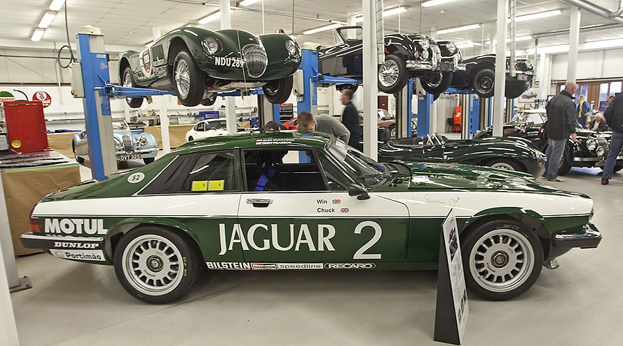 Appetitanregend: Jaguar-Frühstücksclub bei JD Classics 