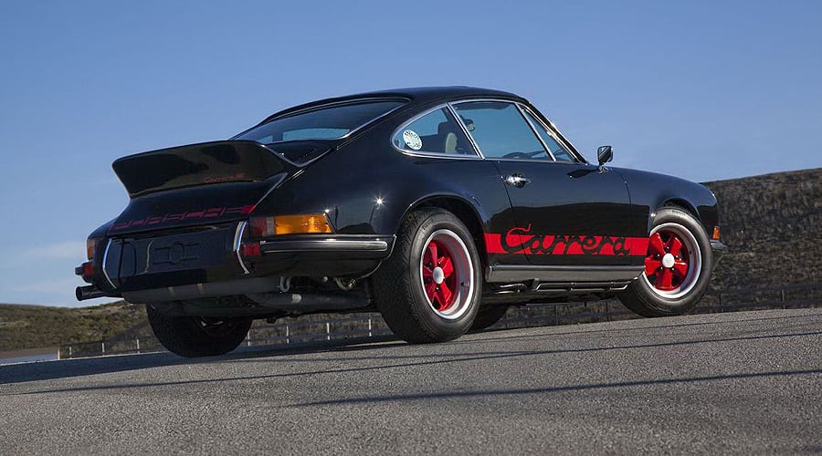 One of Three: Rennsport Special RHD 1973 Carrera RS in Black