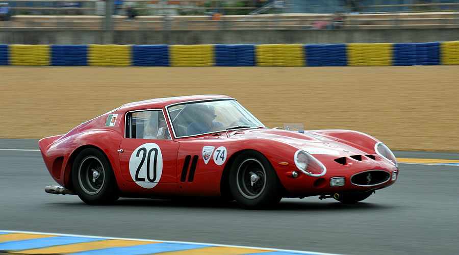 The 2012 Ferrari 250 Gto Tour A Le Mans Classic Finish