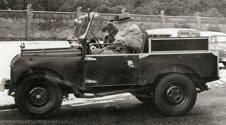 Winston Churchill's Land Rover Comes to Auction
