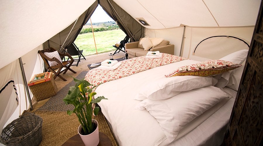 'Glamping' at Goodwood: Pop-up hotels for Revival