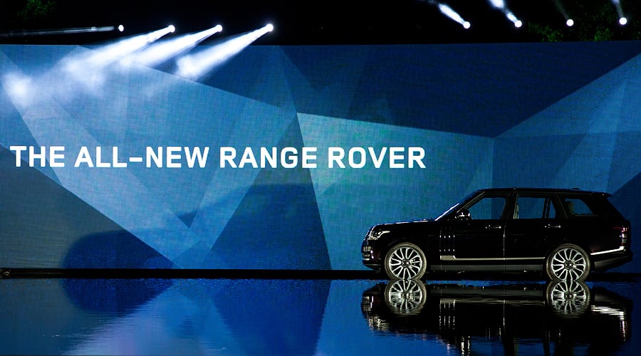 Der neue Range Rover feiert Weltpremiere in London