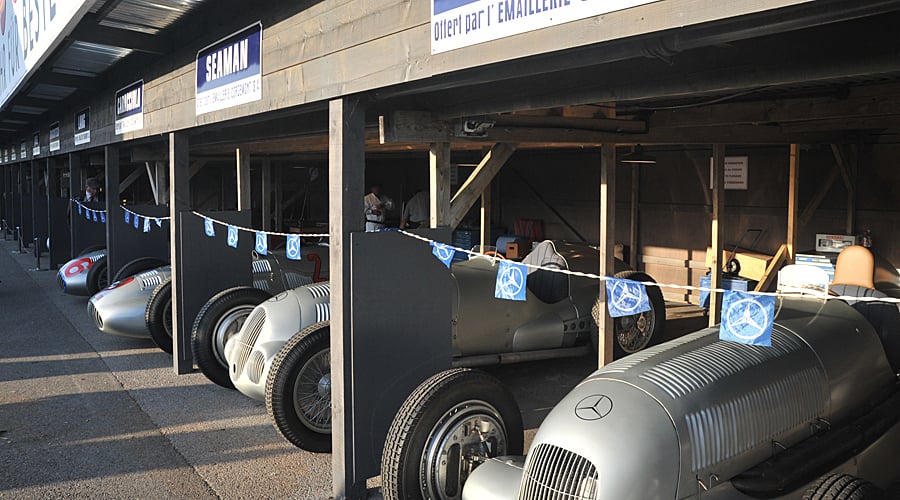 Goodwood Revival Festival 2012: Silberpfeilschnell