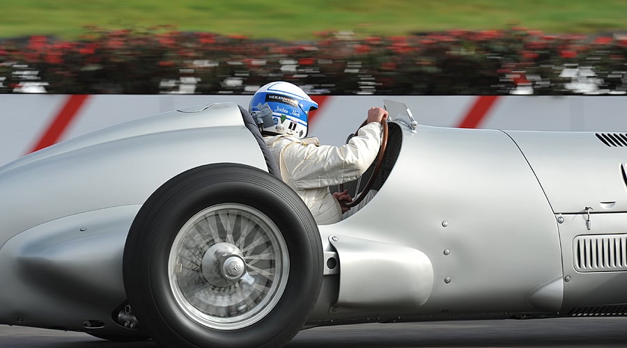 Goodwood Revival Festival 2012: Silberpfeilschnell