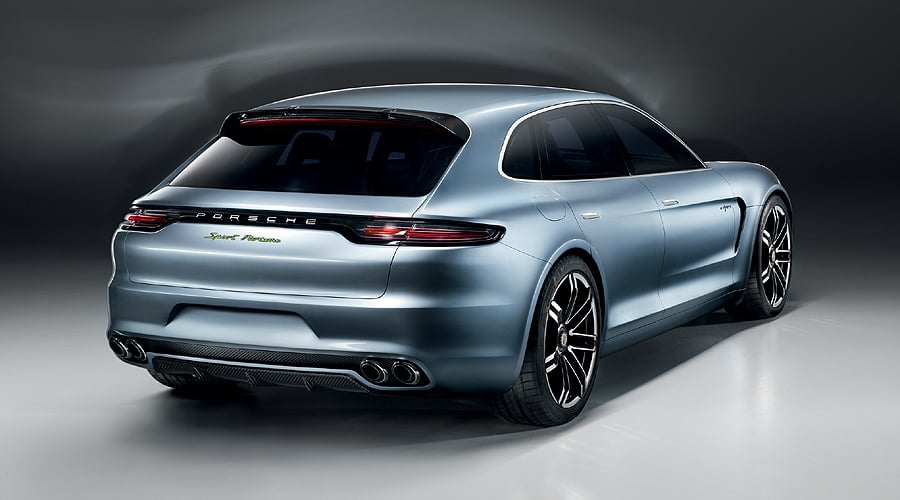 Porsche Panamera Sport Turismo Concept: Frightening Ferrari