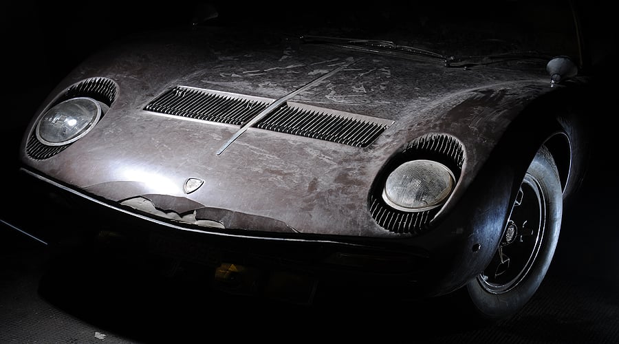 Griechisches Geschenk: Lamborghini Miura P400S von Aristoteles Onassis