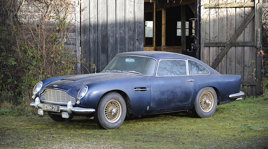 It's 'Barn-Find' Time: DB5 unearthed for Bonhams' 2013 Aston sale