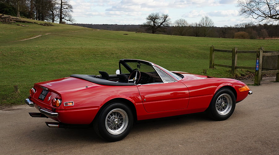 Ferrari GTS/4 „Daytona“ Spider: Für echte Kerle, nicht für Boulevard-Cruiser