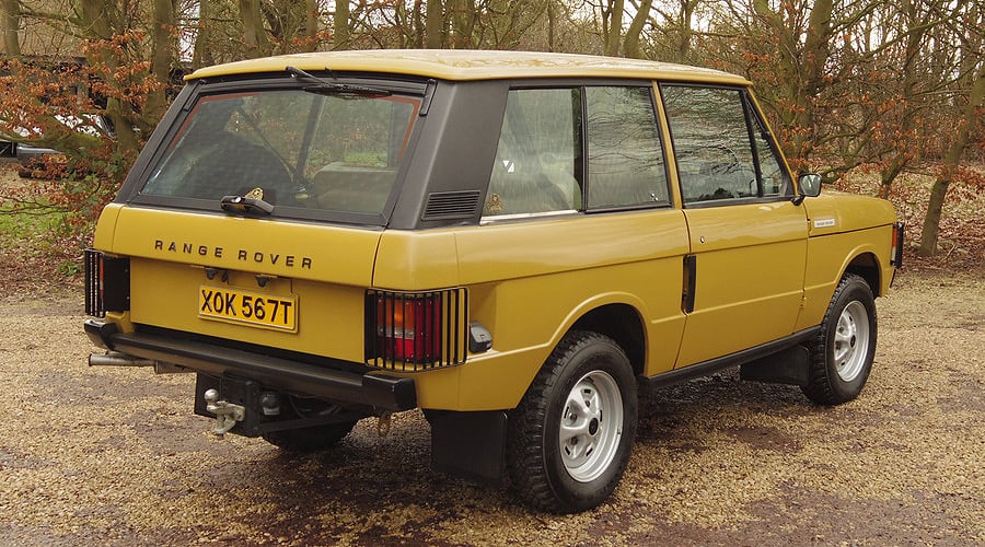 Simple, with Added Heaviness: Chapman’s Range Rover Classic for sale