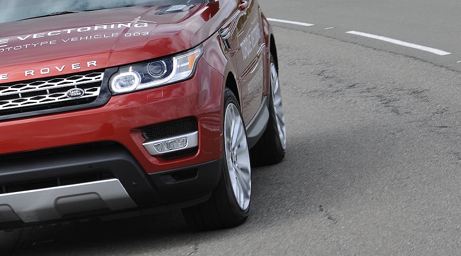 Exklusive Prototypenfahrt im neuen Range Rover Sport