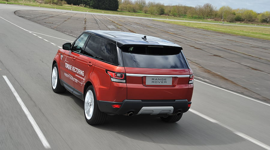 Exklusive Prototypenfahrt im neuen Range Rover Sport