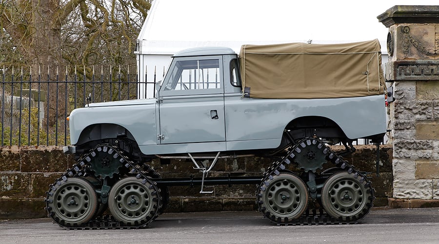 Härter geht's nicht: Fünf extreme Land Rover aus 65 Jahren