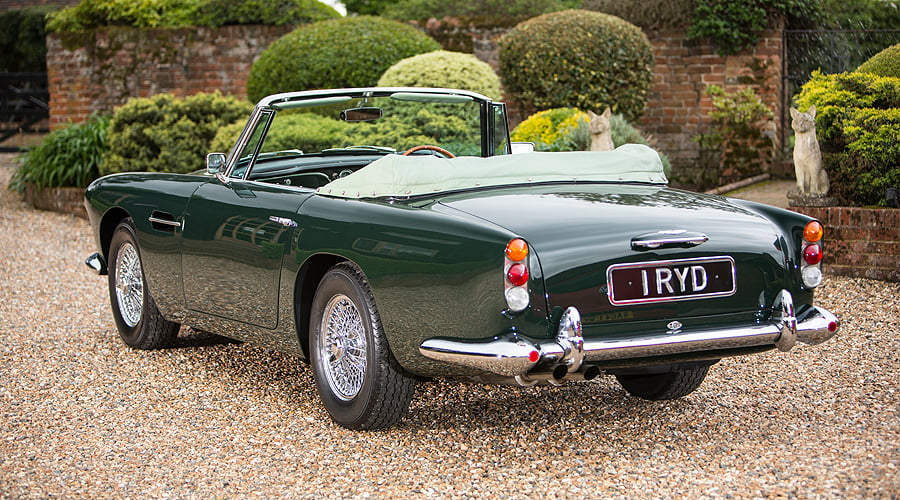 Aston Martin DB4 Convertible: Never in the shade