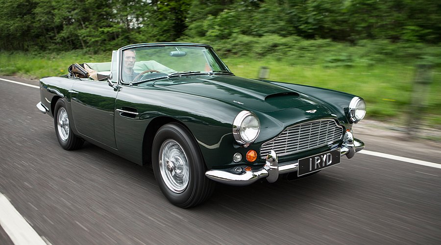 Aston Martin DB4 Convertible: Never in the shade