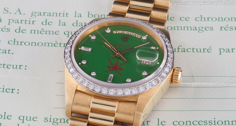 rolex day date 1956
