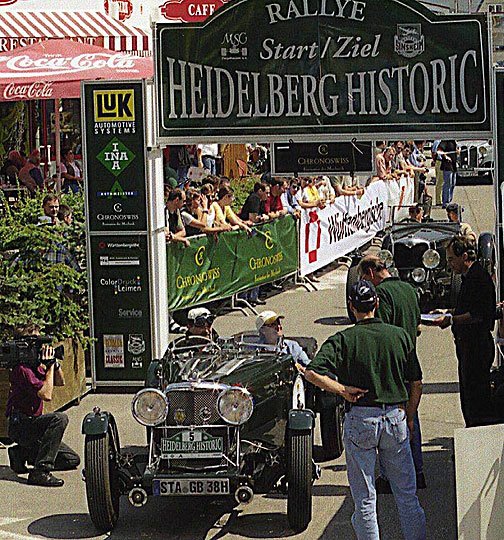 Großer Andrang bei der Rallye Heidelberg Historic