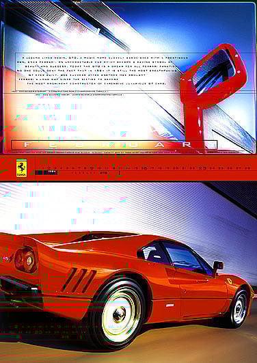 Official Ferrari Calendar 2003
