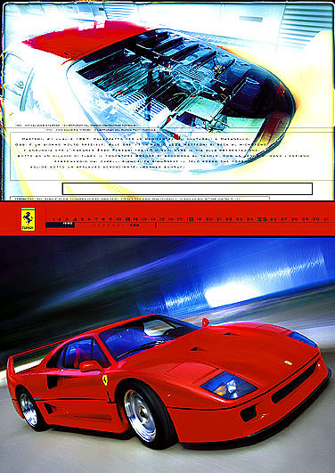 Official Ferrari Calendar 2003