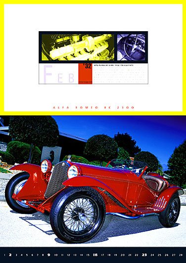 Official Ferrari Calendar 2003