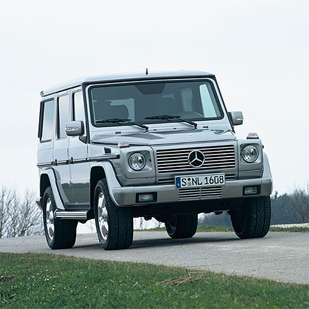 Mercedes-Benz G-Klasse: Geländewagen des Jahres 2003