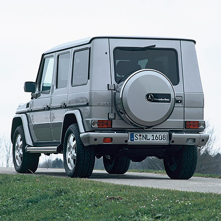 Mercedes-Benz G-Klasse: Geländewagen des Jahres 2003