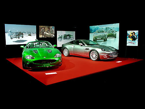 James Bond Exhibition at Barcelona "Salon D'Automobile" 2003