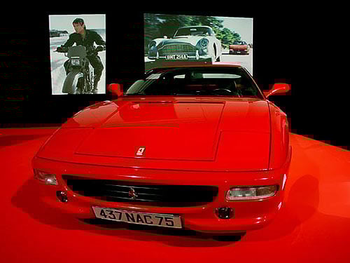 James Bond Exhibition at Barcelona "Salon D'Automobile" 2003