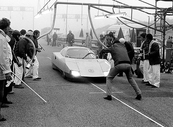 Mercedes C111 Diesel World Record Holder - 25 years on