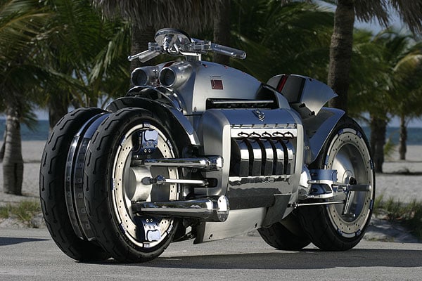DaimlerChrysler verkauft Nachbau des Extrem Bikes Dodge Tomahawk Classic Driver Magazine