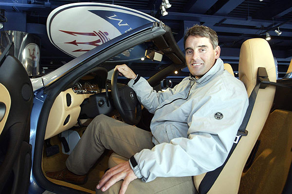 Segel-Champions zu Besuch bei Maserati