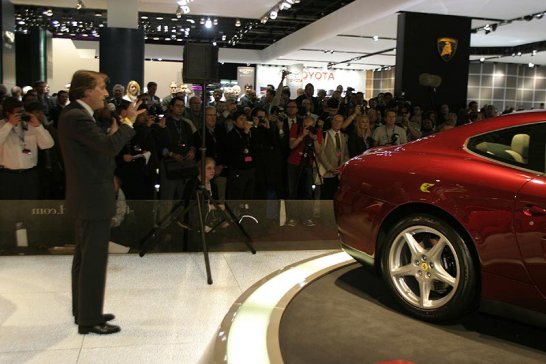 Ferrari 612 Scaglietti debuts at Detroit