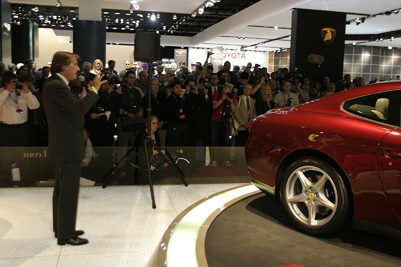 Ferrari 612 Scaglietti: Weltpremiere in Detroit 2004