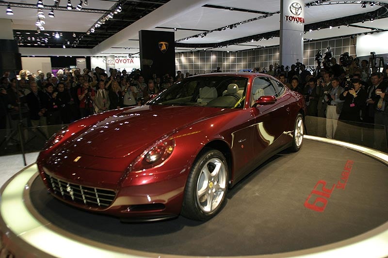 Ferrari 612 Scaglietti: Weltpremiere in Detroit 2004