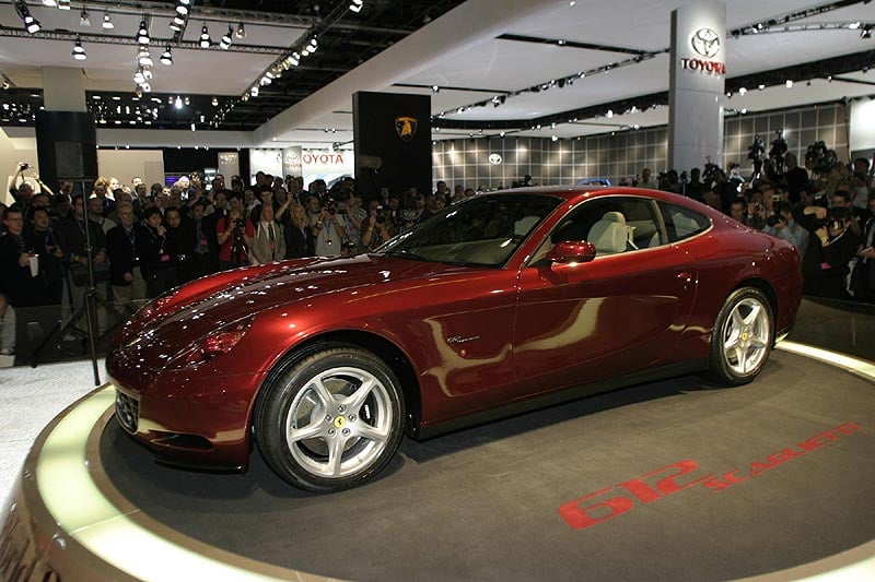 Ferrari 612 Scaglietti: Weltpremiere in Detroit 2004