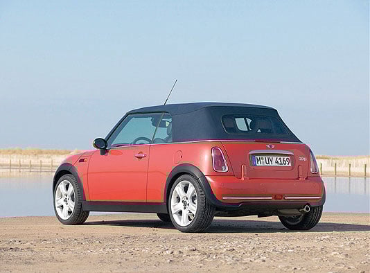 MINI Convertible announced for Summer 2004