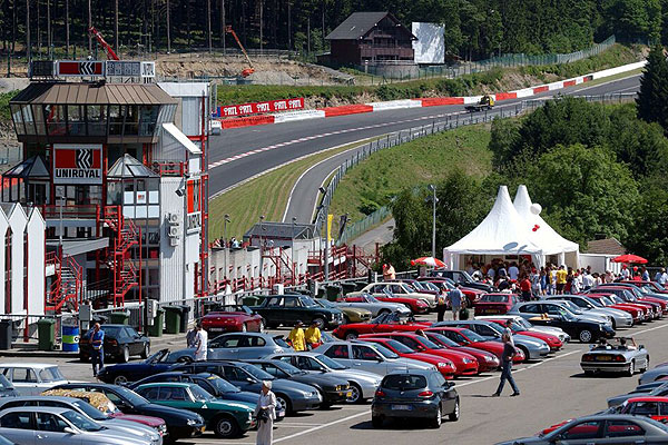 SpaItalia 2004 auf dem belgischen F1-Rundkurs Spa Francorchamps