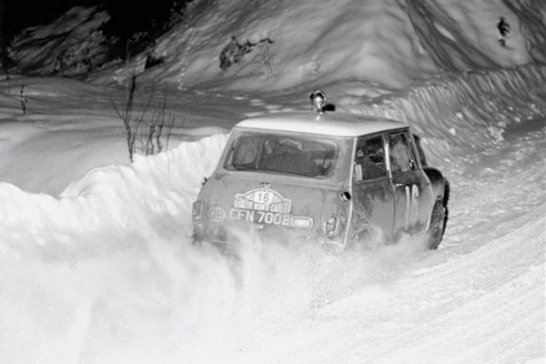 Mini 1964: Sieg bei der Rallye Monte Carlo
