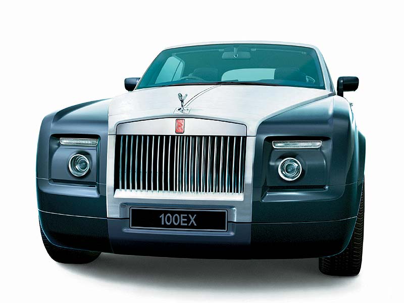 Rolls-Royce 100EX  roadster - surprise showing at Geneva Show