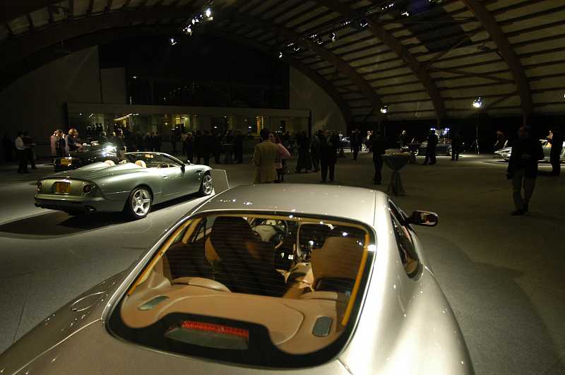 Ein "Evening of Design with Aston Martin" 