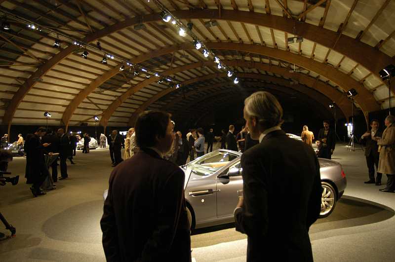 Ein "Evening of Design with Aston Martin" 