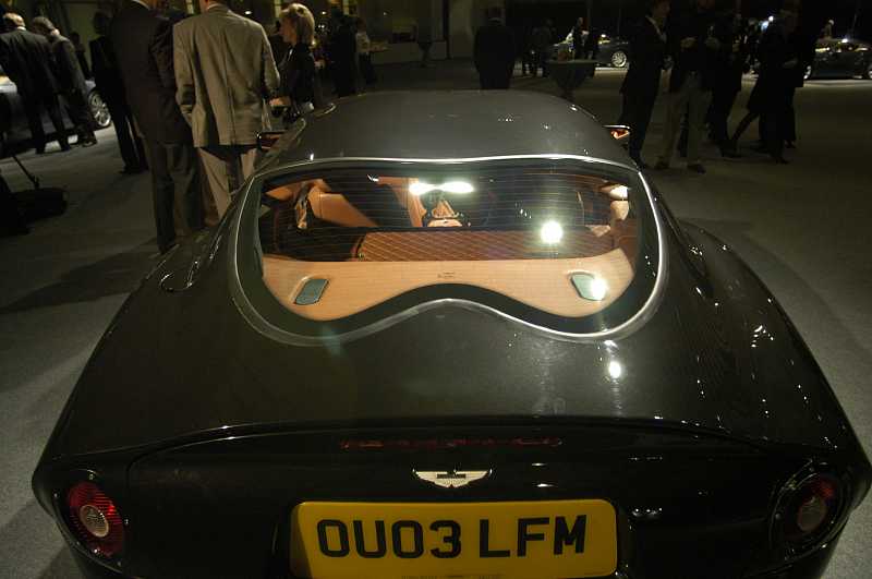 Ein "Evening of Design with Aston Martin" 