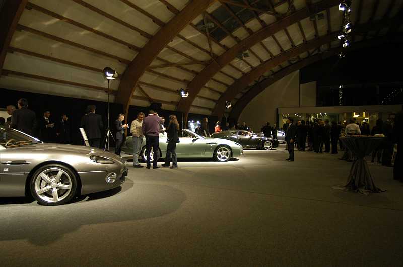 Ein "Evening of Design with Aston Martin" 