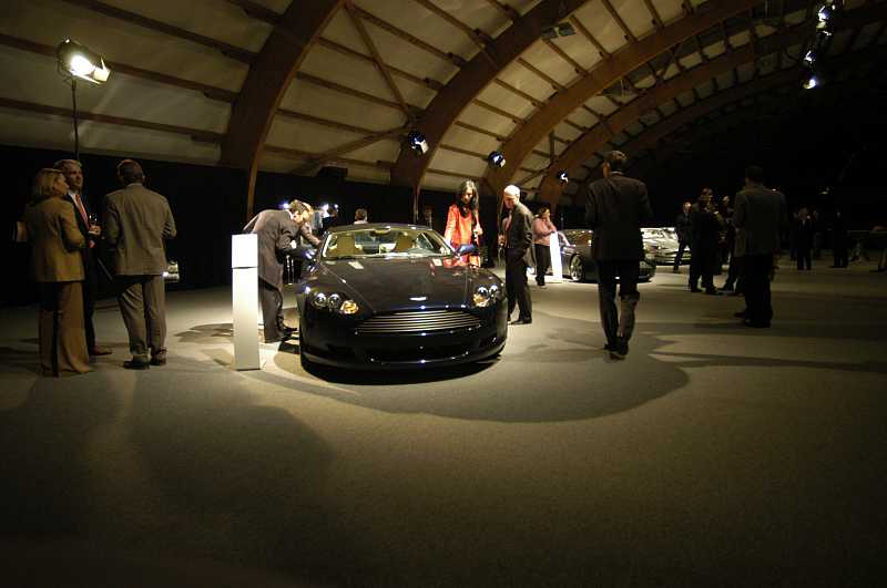 Ein "Evening of Design with Aston Martin" 