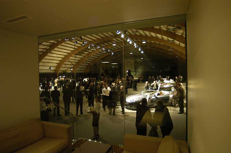 Ein "Evening of Design with Aston Martin" 