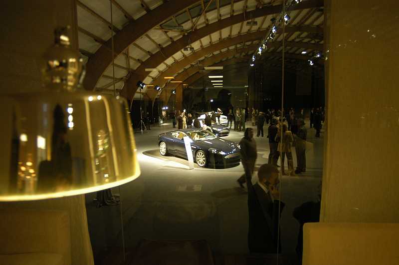 Ein "Evening of Design with Aston Martin" 