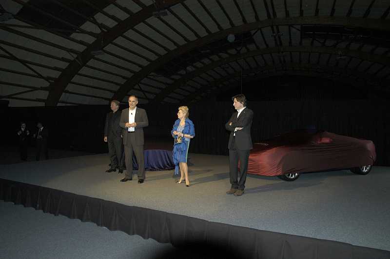 Ein "Evening of Design with Aston Martin" 