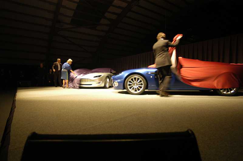 Ein "Evening of Design with Aston Martin" 