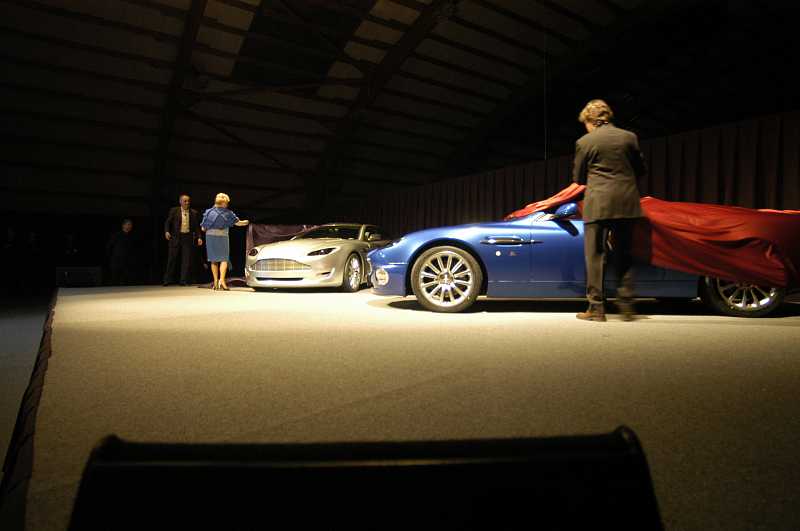 An Evening of Design with Aston Martin - Geneva 2004